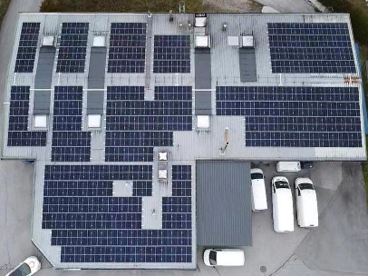 Photovoltaik Bäckerei Lasser Schladming